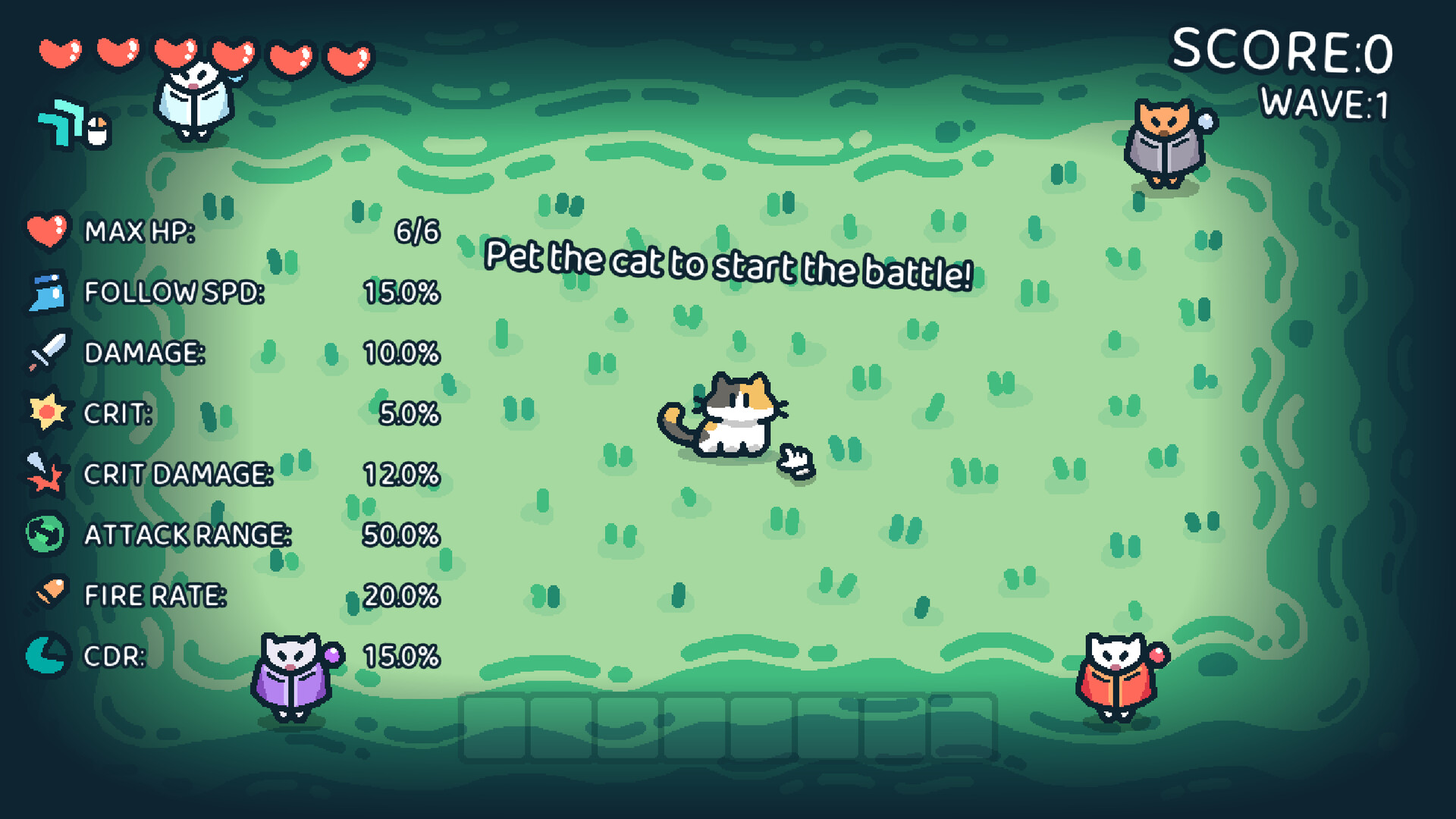 摸猫猫/Pet the Cat 游戏截图 1