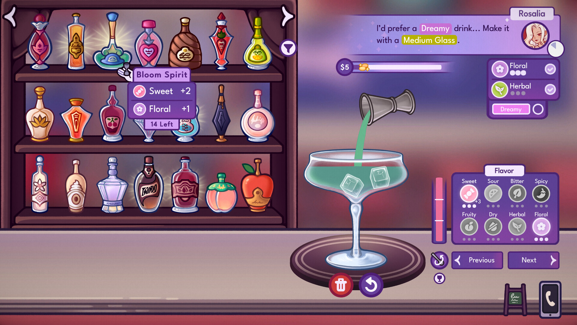 调酒师模拟器/Mixed Spirits: Bartender 游戏截图 24