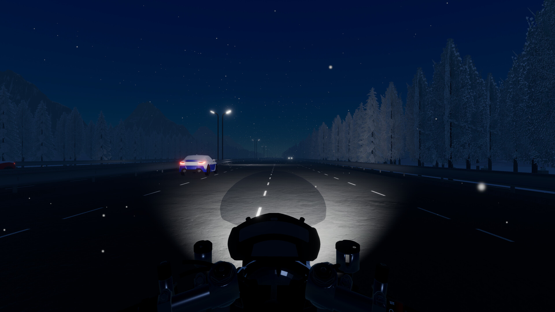 摩托车夜行/Motorcycle Night Ride 游戏截图 6