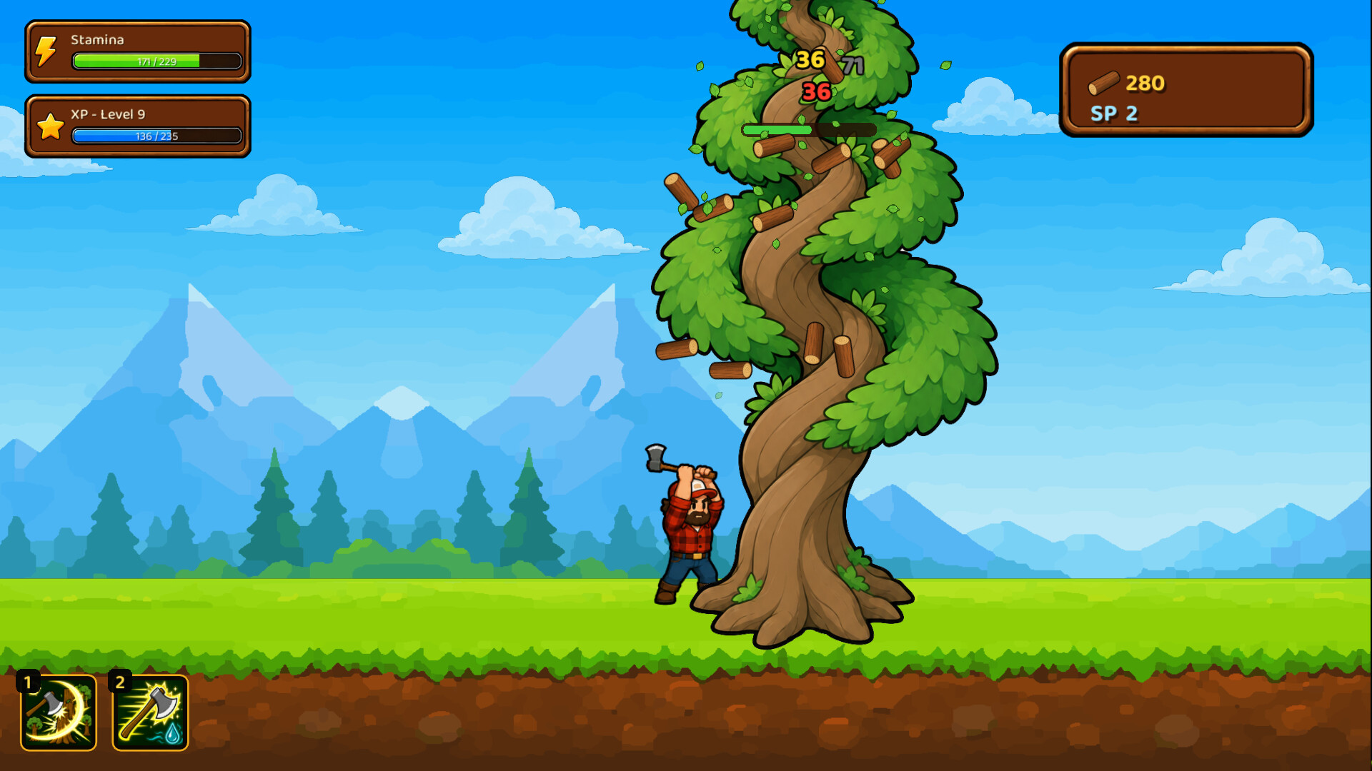 别停下砍树！/Don't Stop Cutting The Trees! 游戏截图 6
