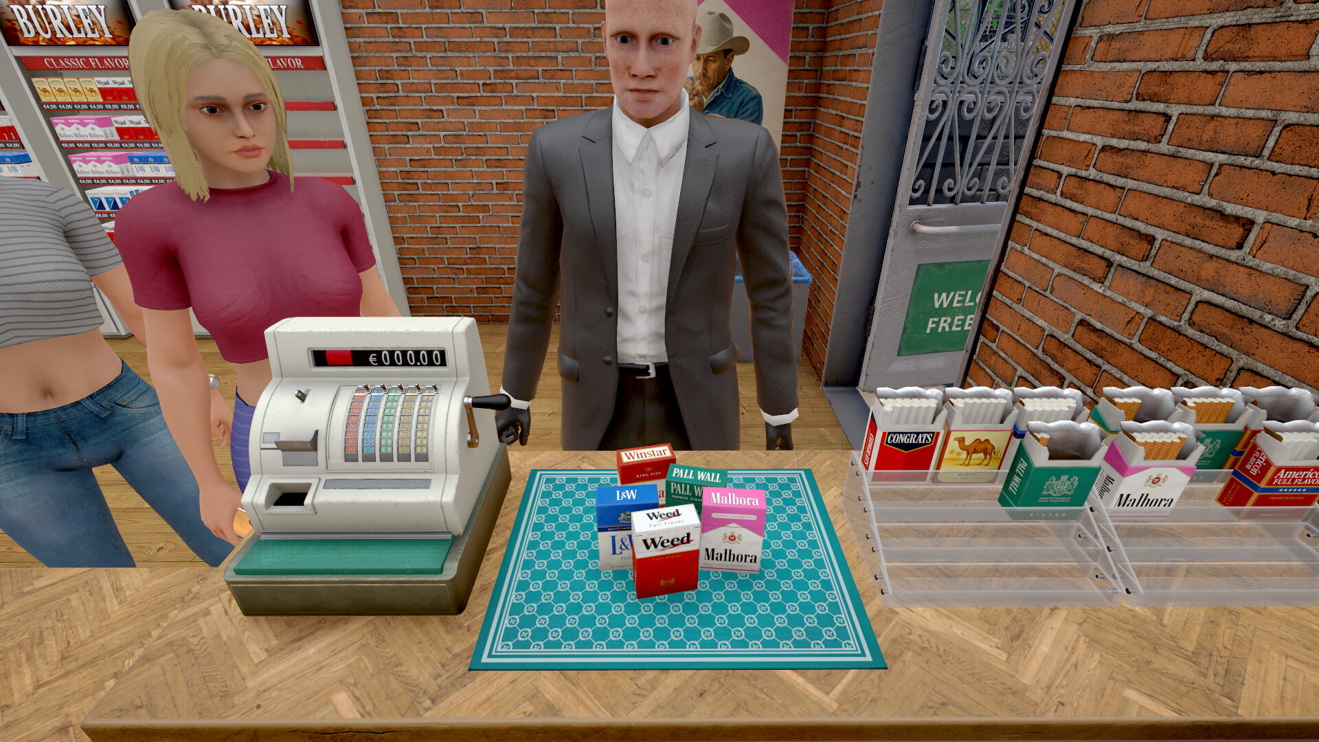尼古丁商人模拟器/Nicotine Merchant Simulator 游戏截图 2