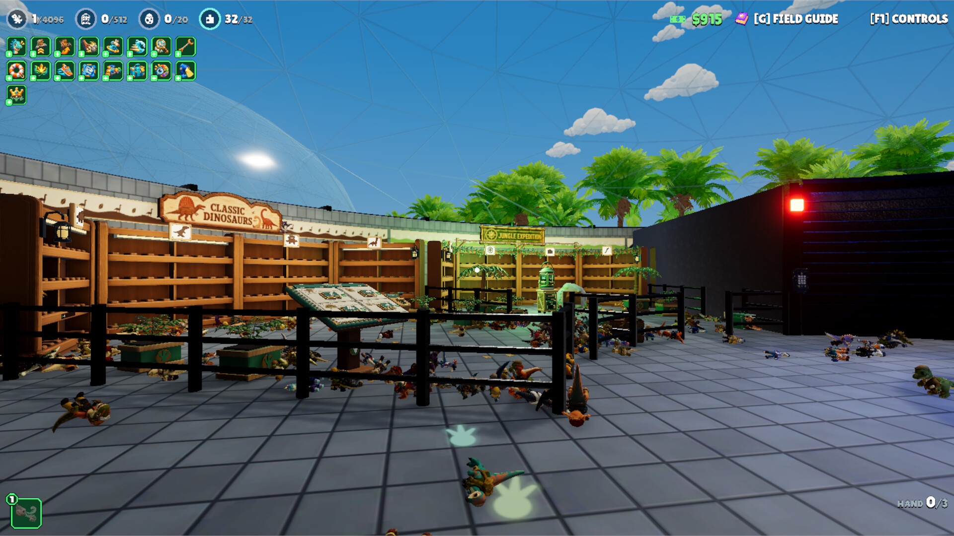恐龙乐园：整理大作战/Dino Dome: Tidy Up! 游戏截图 2