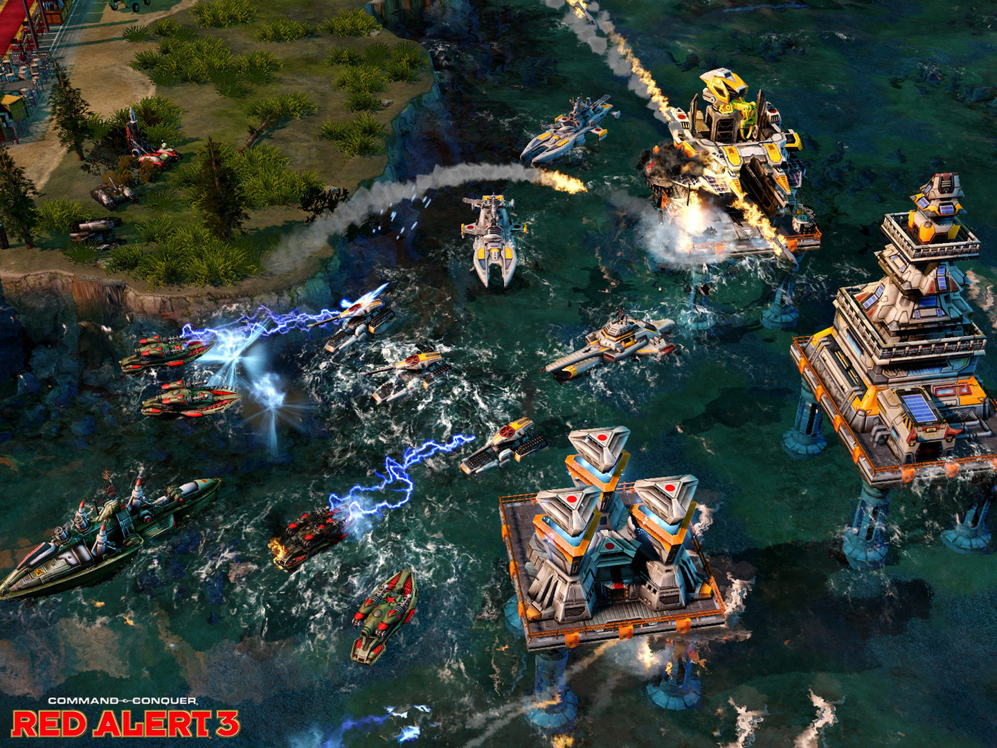 命令与征服：红色警戒 3/Command & Conquer Red Alert 3 游戏截图 1