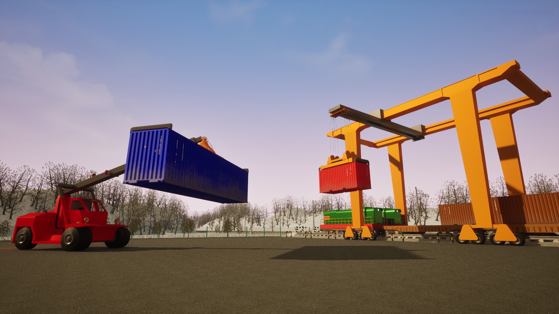 集装箱码头模拟器/Container Terminal Simulator 游戏截图 5