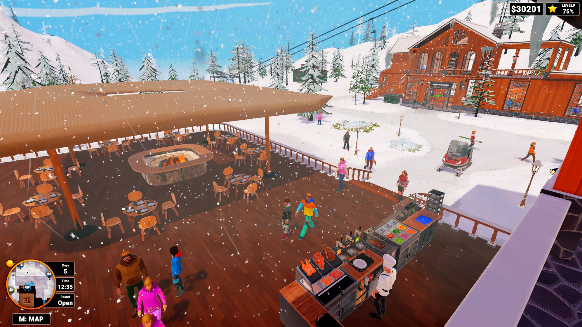 雪地度假村模拟器/Snow Resort Simulator 游戏截图 6