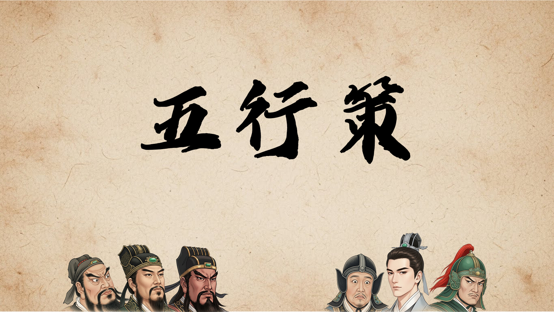 五行策/WuXing Card 游戏截图 1