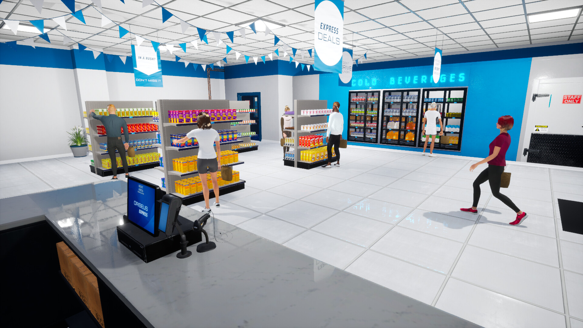 休息区模拟器/Rest Area Simulator 游戏截图 2