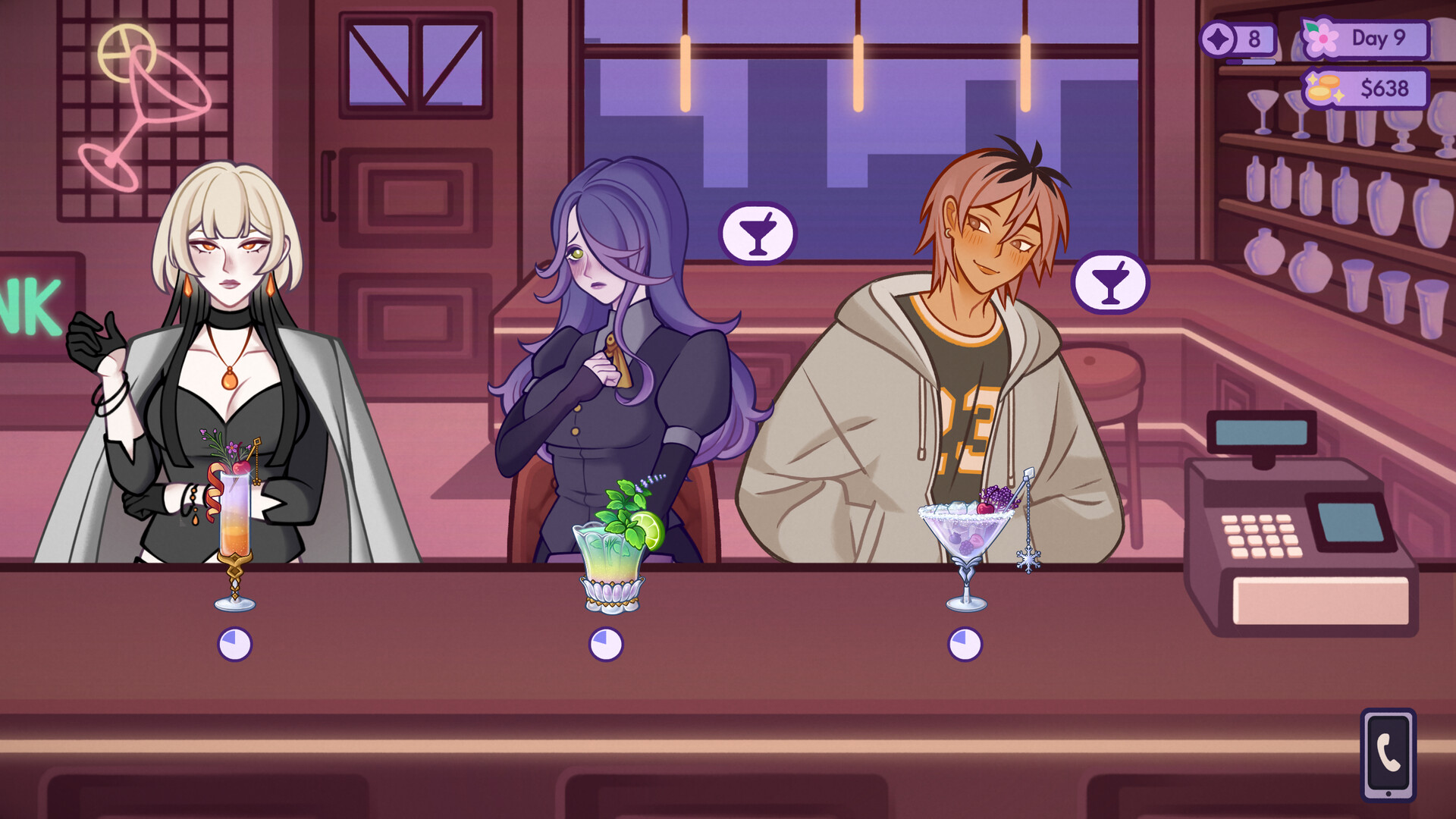 调酒师模拟器/Mixed Spirits: Bartender 游戏截图 18
