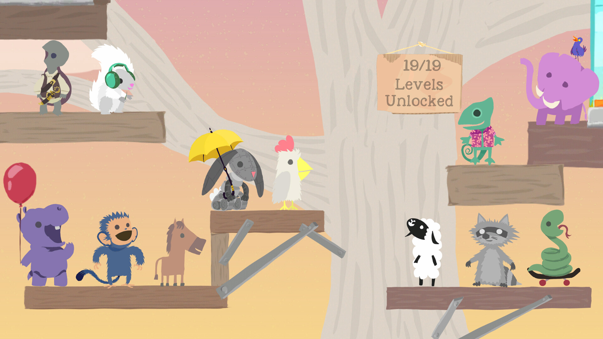 超级鸡马/Ultimate Chicken Horse/支持网络联机 游戏截图 7
