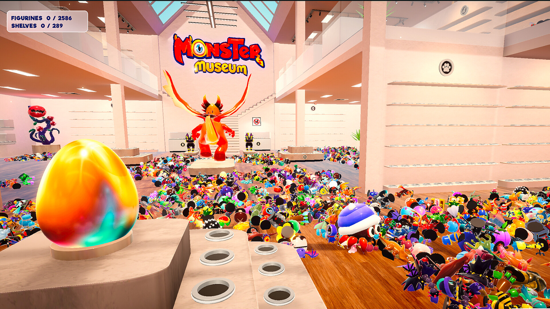 怪物博物馆：整理收藏/Monster Collector: Tidy Up the Collection! 游戏截图 2