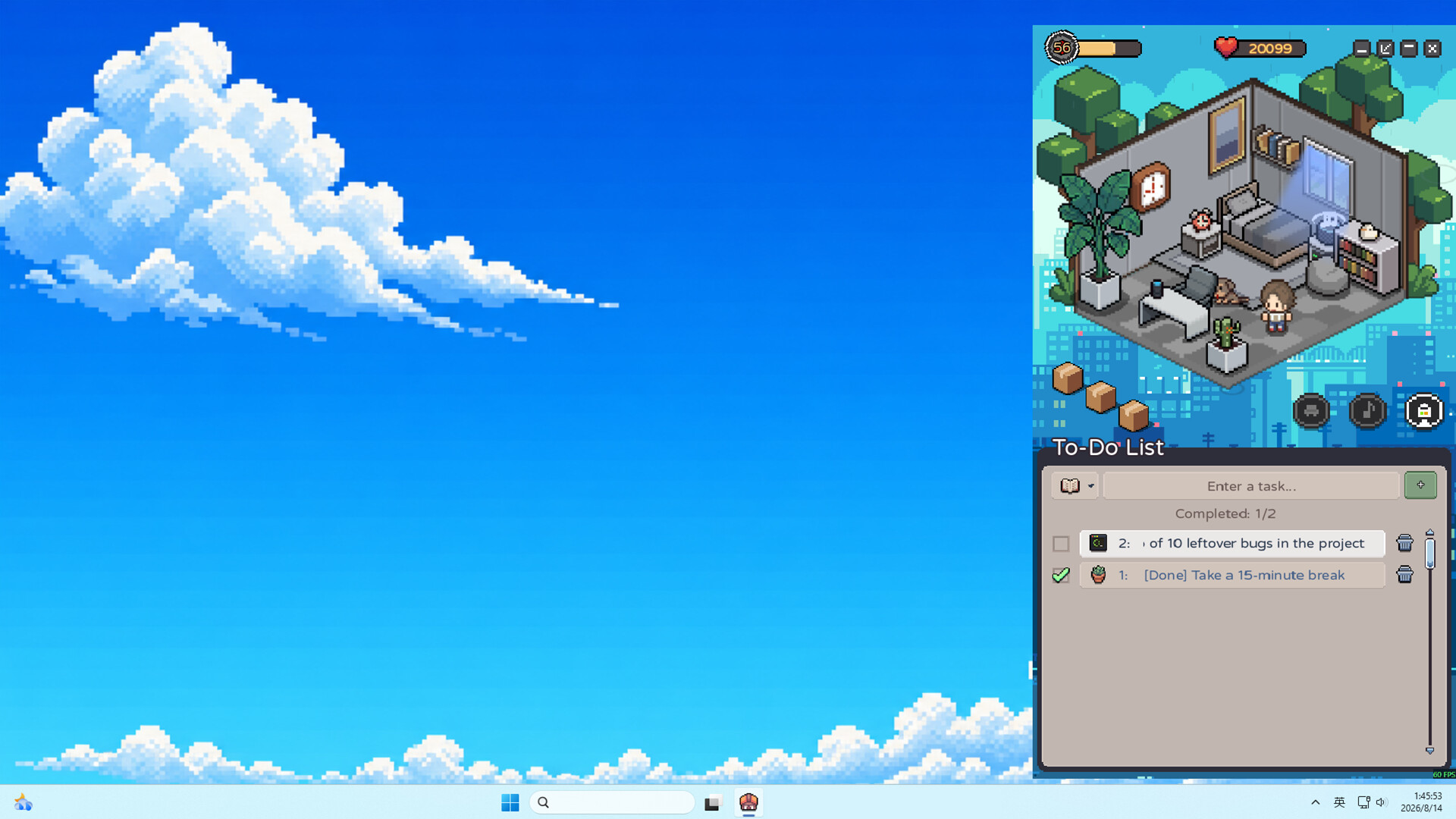 Dwellune:舒适专注空间/Dwellune: A Cozy Focus Room 游戏截图 4