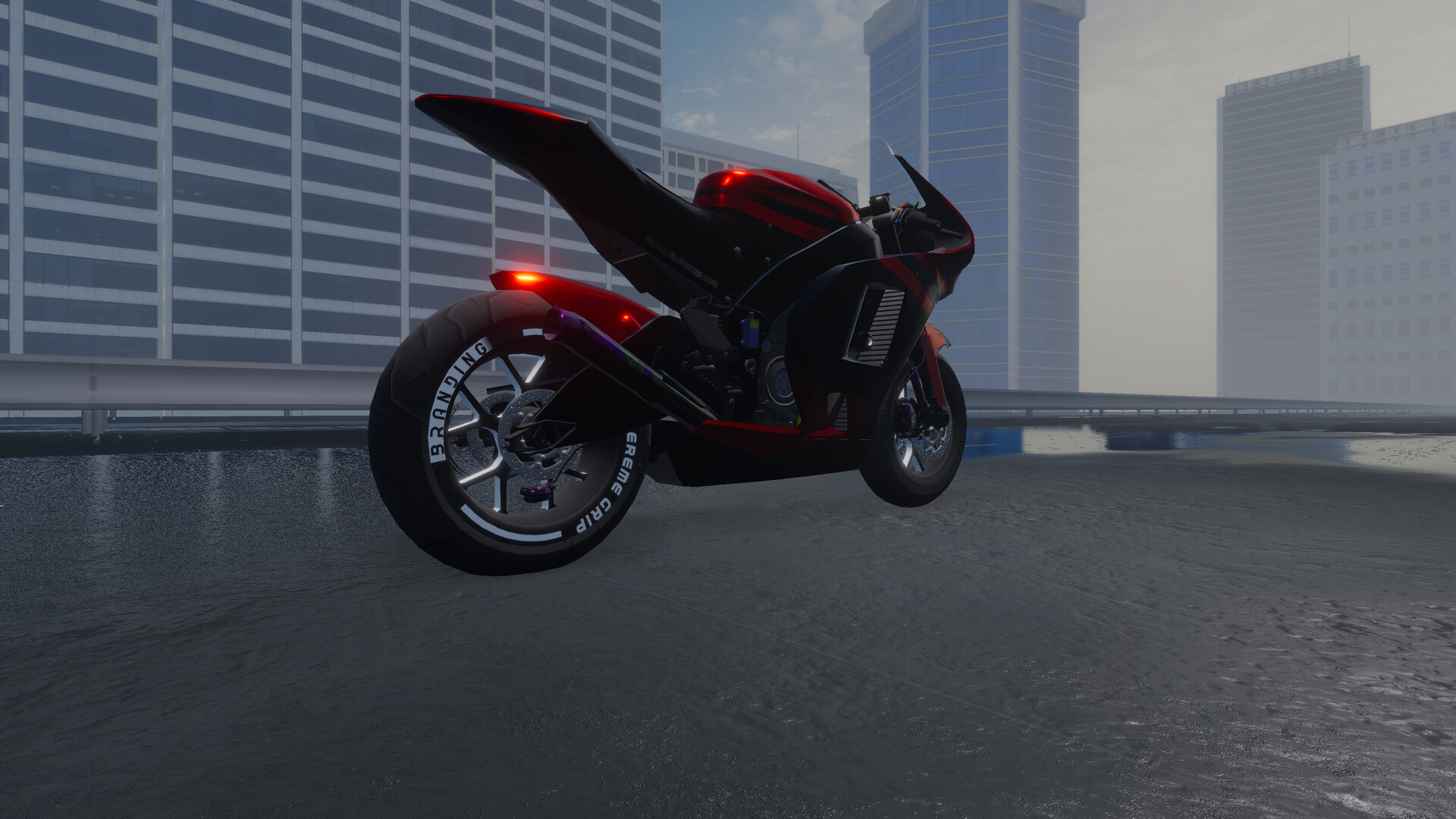 摩托车夜行/Motorcycle Night Ride 游戏截图 8