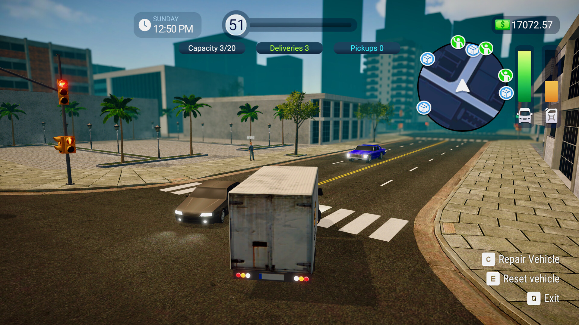 包裹配送模拟器/Parcel Delivery Simulator 游戏截图 2