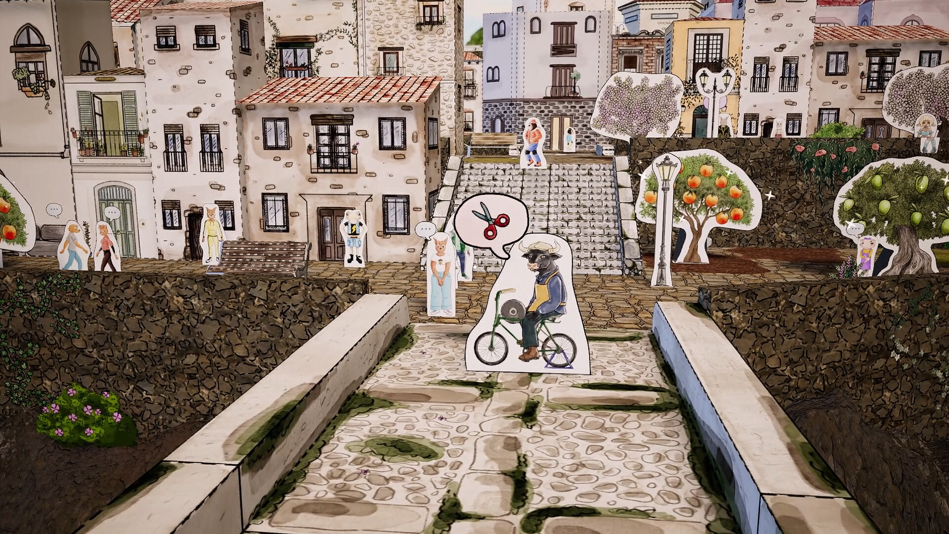 纸艺小镇/Cutout Village 游戏截图 6