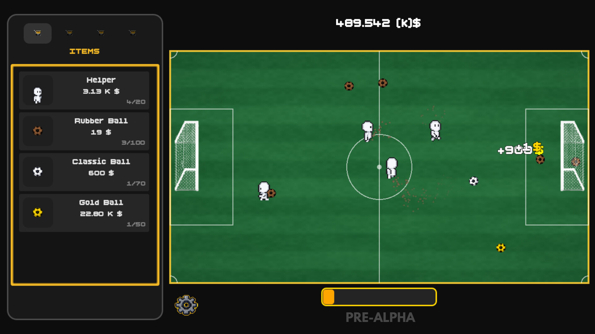 挂机足球/Goal Idle 游戏截图 2