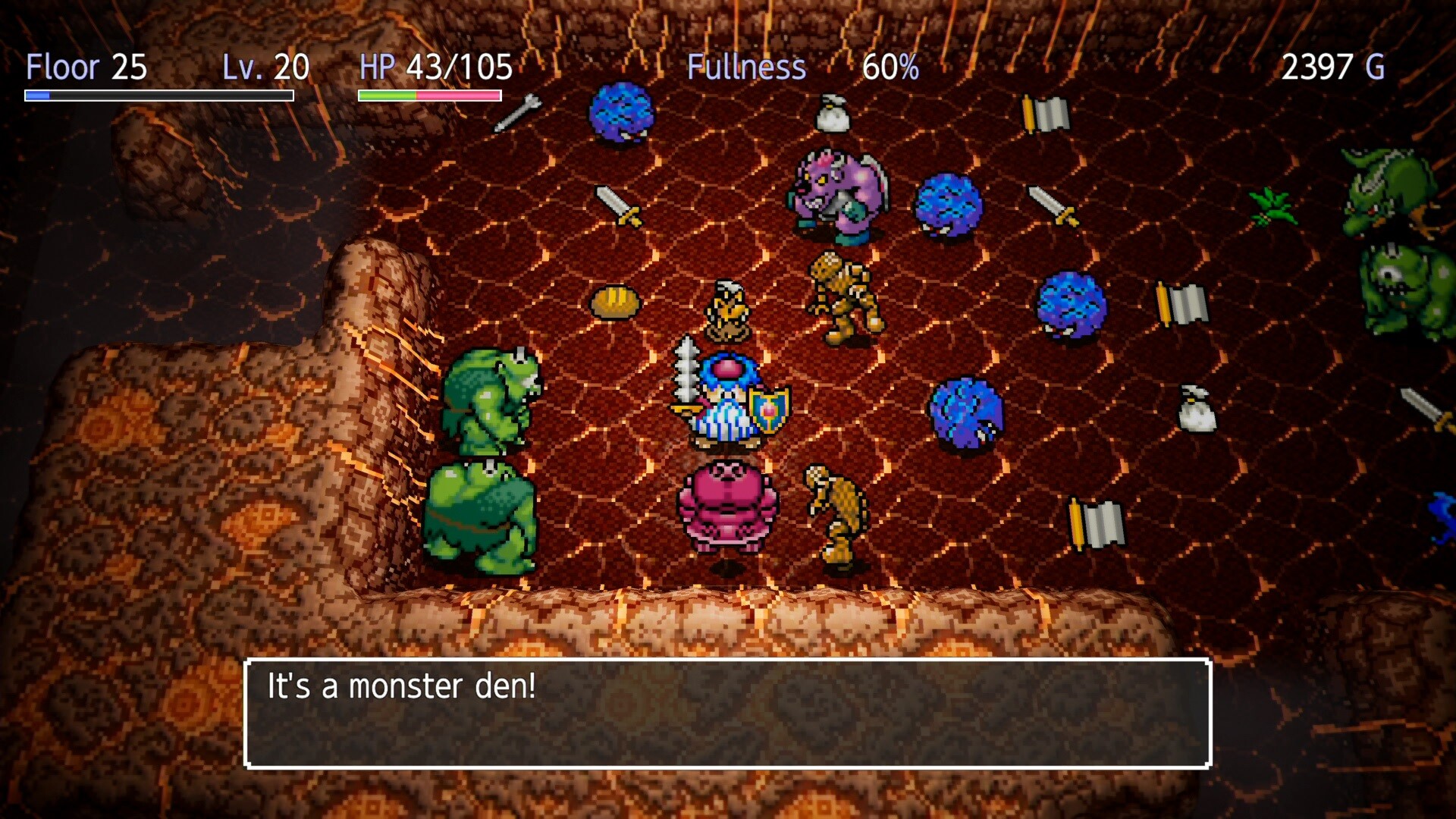 鲁尼克大冒险:不可思议迷宫 经典 HD重制版/Dragon Quest Heroes: Torneko's Mystery Dungeon -Classic HD- 游戏截图 3
