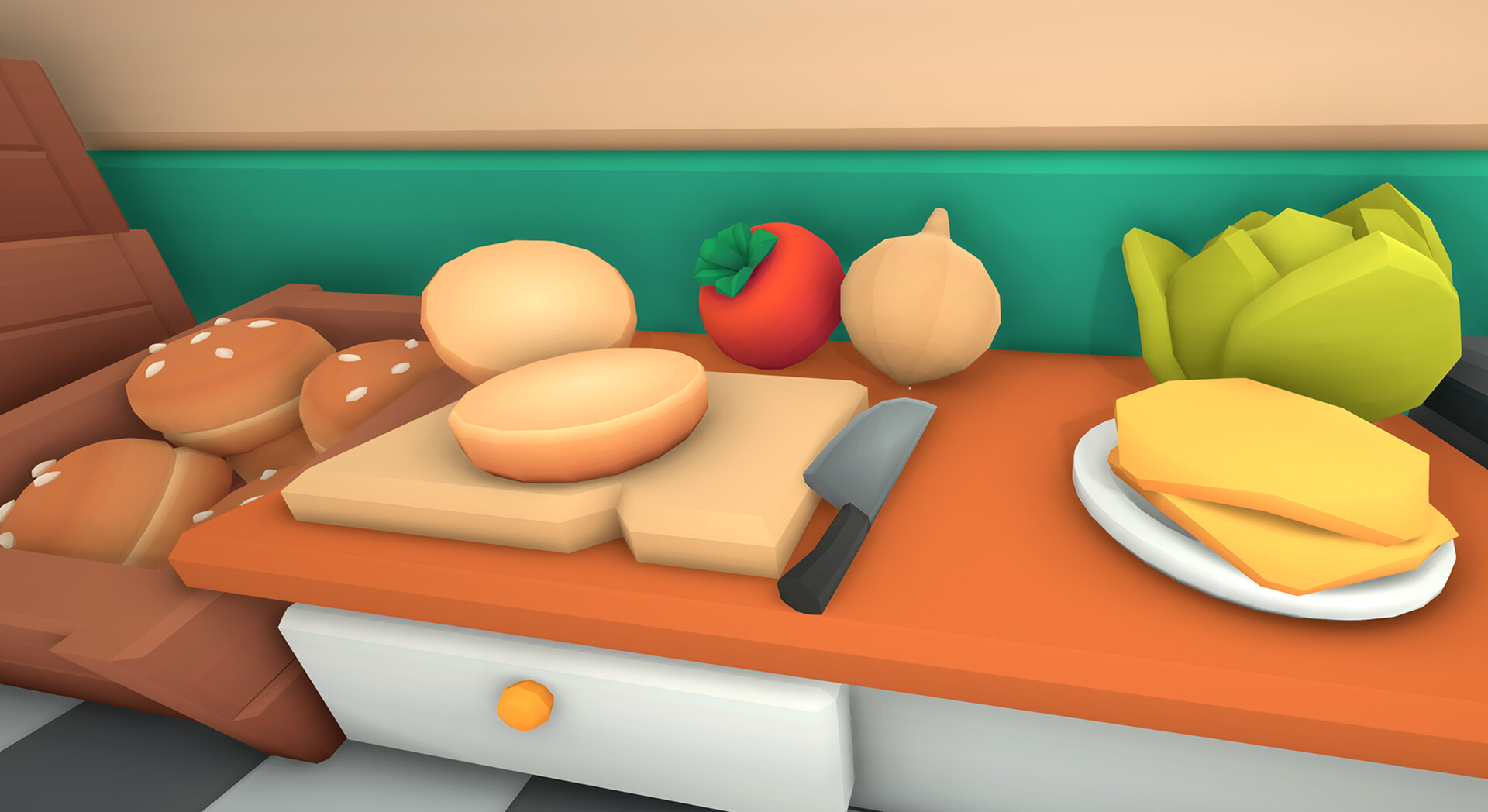 伯吉的温馨厨房/Burgie's cozy kitchen 游戏截图 5