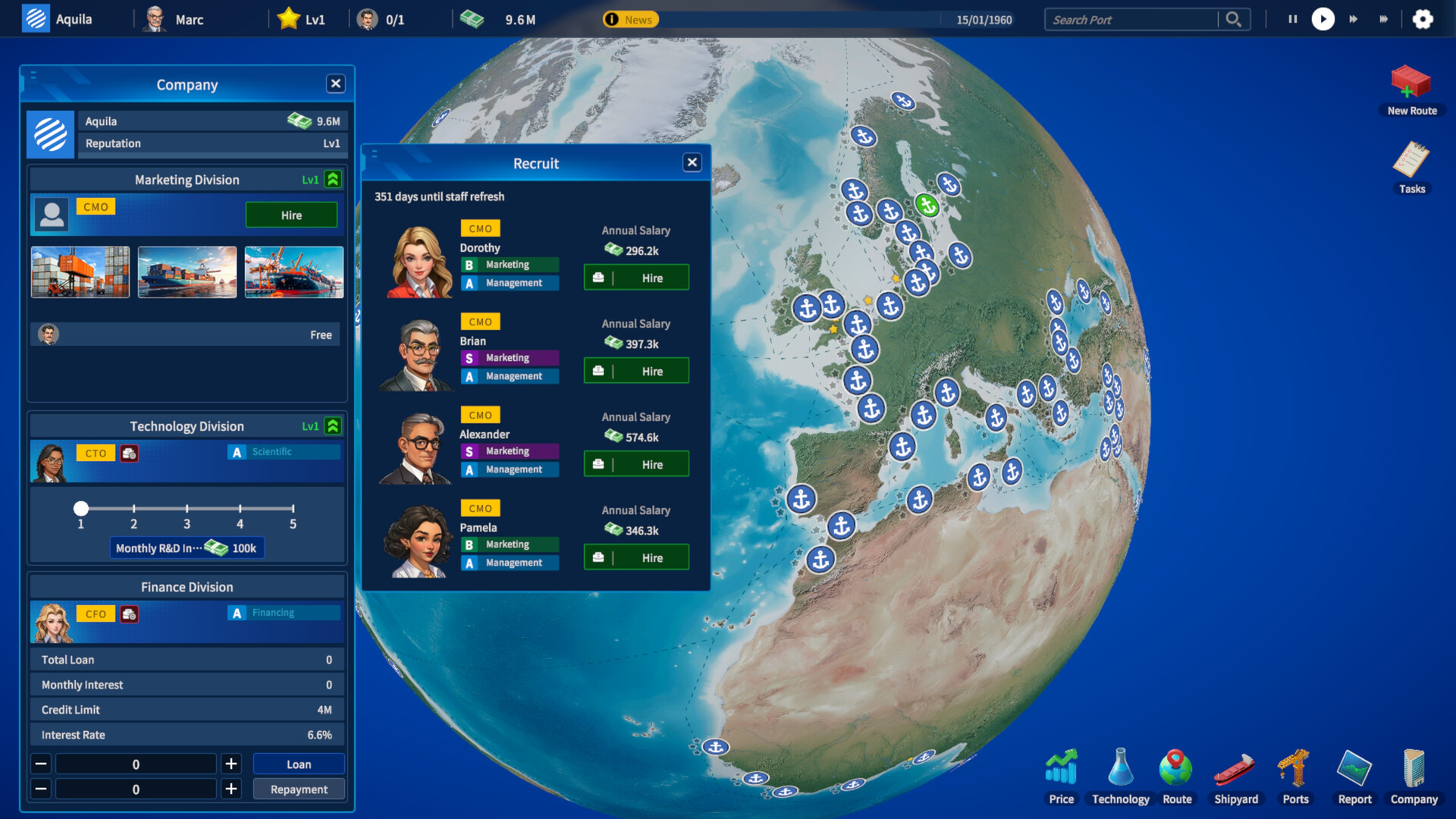 海运大亨/Global Magnates: Shipping Tycoon 游戏截图 3