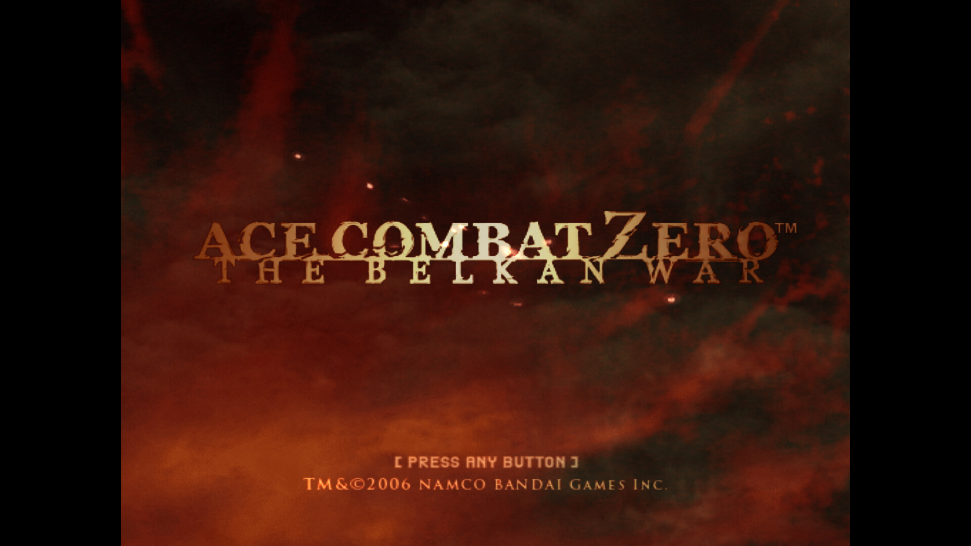 皇牌空战零：贝尔卡战争/ACE COMBAT ZERO: THE BELKAN WAR 游戏截图 1