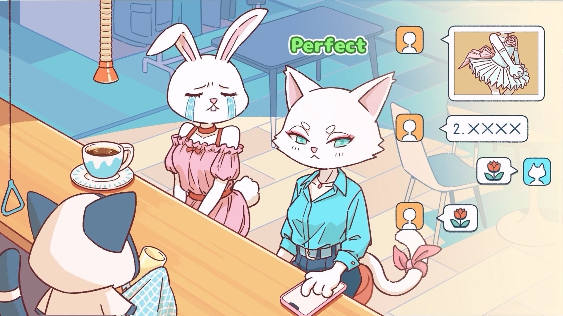 动物城咖啡店/Rhythm Animal Café 游戏截图 3