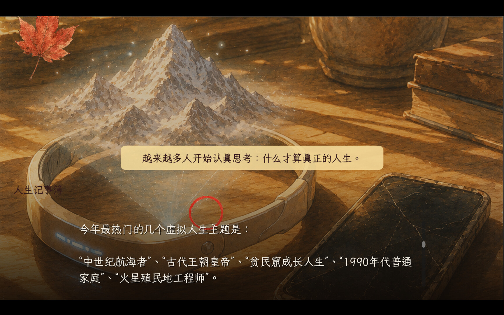 人生记事簿:Life Memoirs 游戏截图 2
