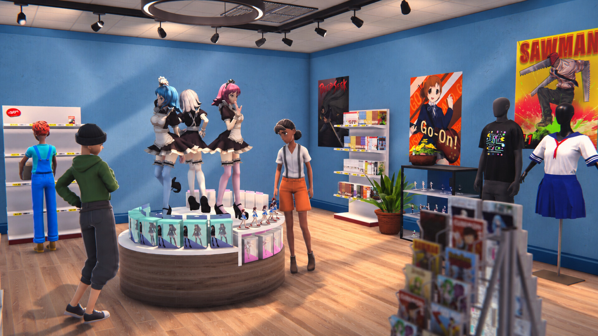 动漫商店模拟器/Anime Shop Simulator/支持网络联机 游戏截图 3