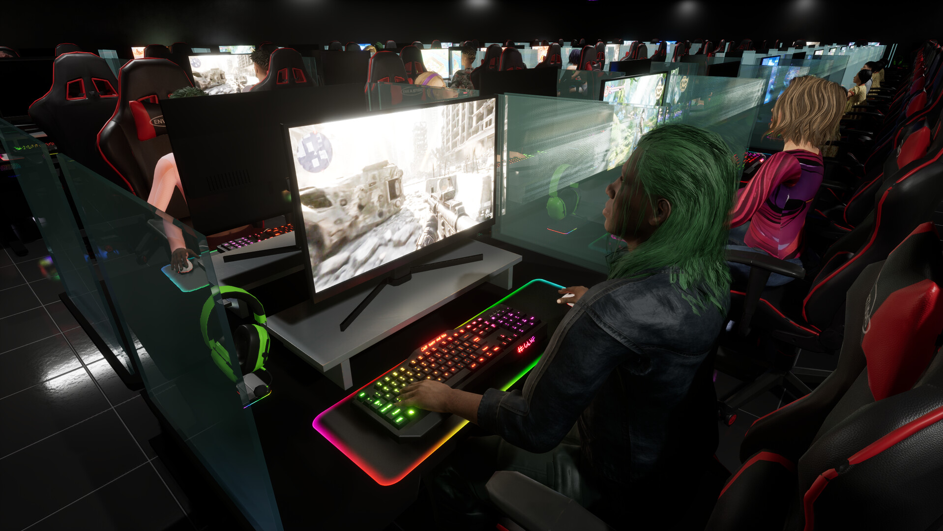 网吧模拟器/PC Cafe Simulator 游戏截图 3