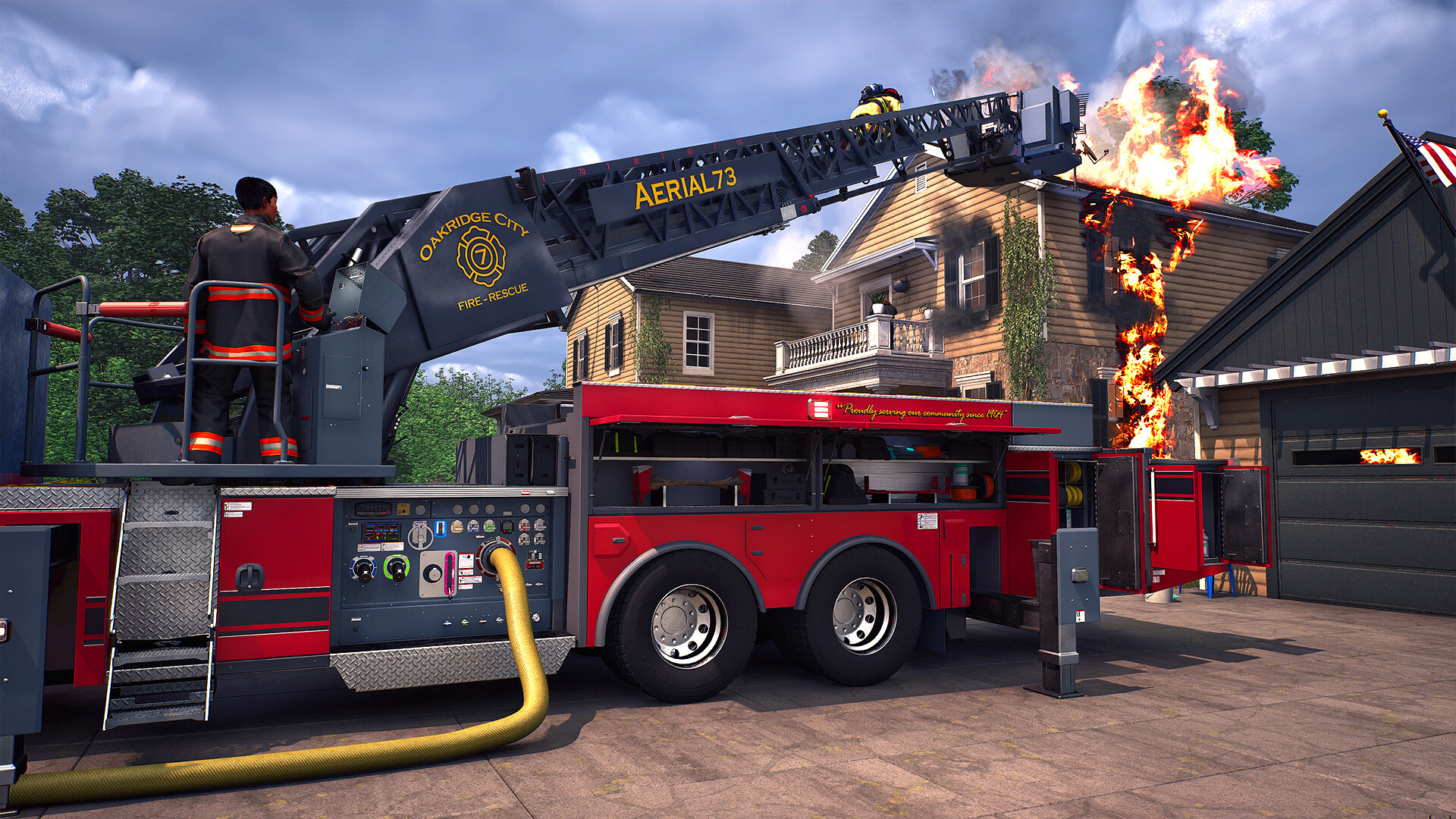 消防模拟:火苗燃动/Firefighting Simulator: Ignite 游戏截图 4