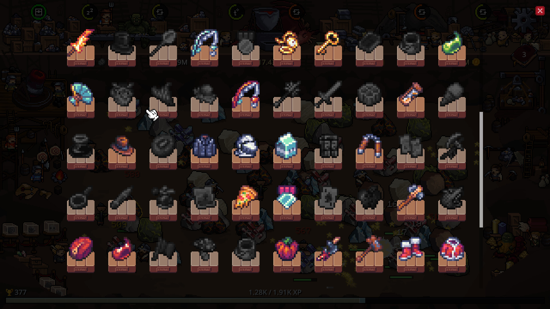幻想矿工:深渊挂机/Fantasy Miner: Idle Depths 游戏截图 3