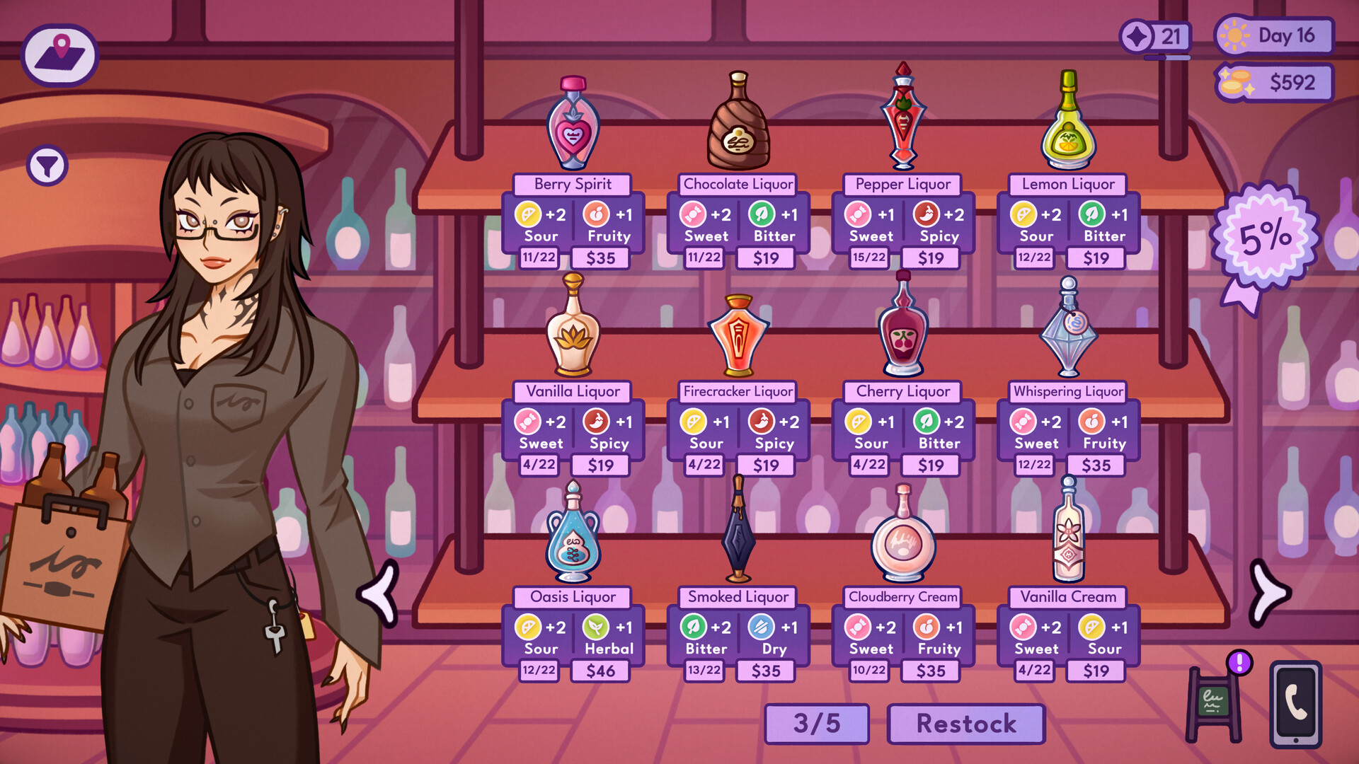 调酒师模拟器/Mixed Spirits: Bartender 游戏截图 19