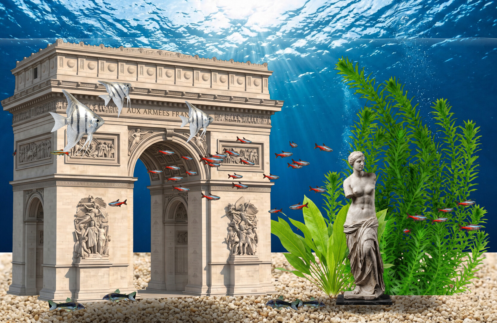 桌面水族馆/AquaDesk 游戏截图 1