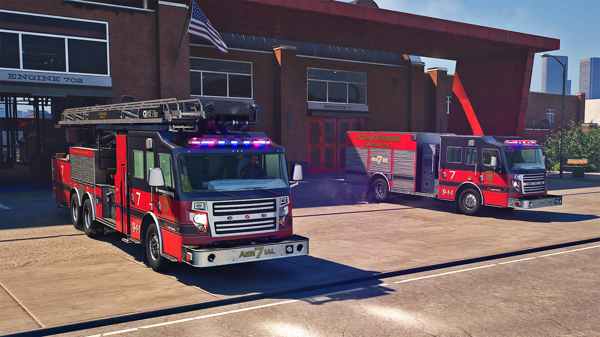 消防模拟:火苗燃动/Firefighting Simulator: Ignite 游戏截图 1