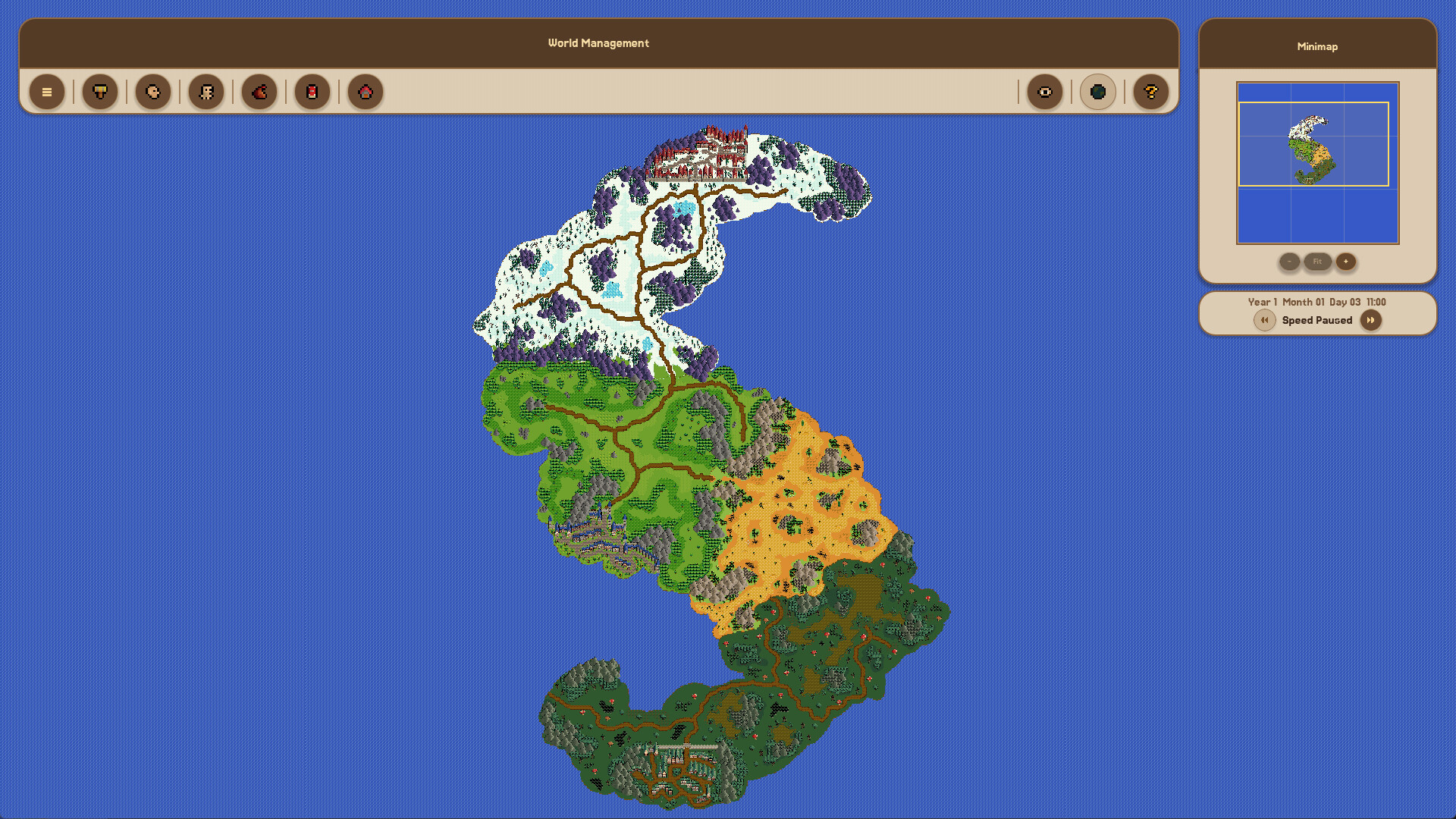 奇幻世界管理器/Fantasy World Manager 游戏截图 1
