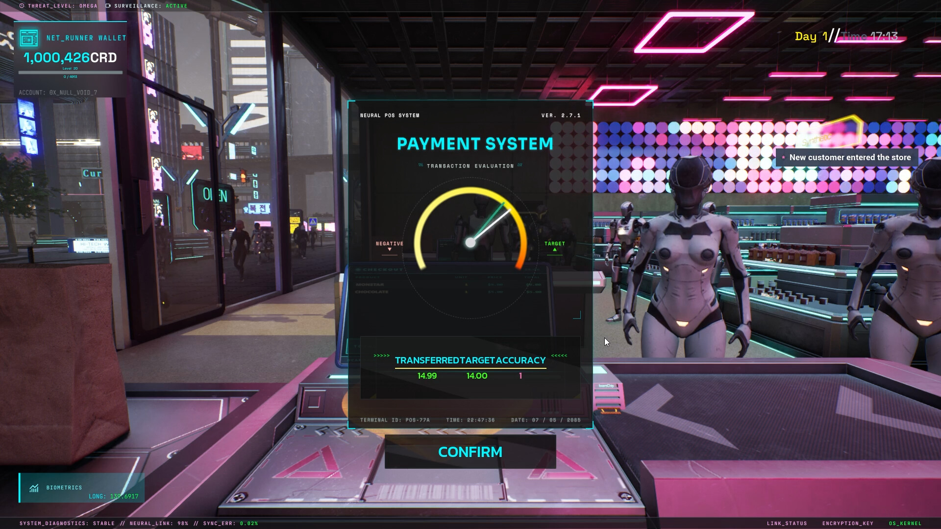 赛博朋克商店模拟器/Cyberpunk Store Simulator 新游发布 游戏截图 3