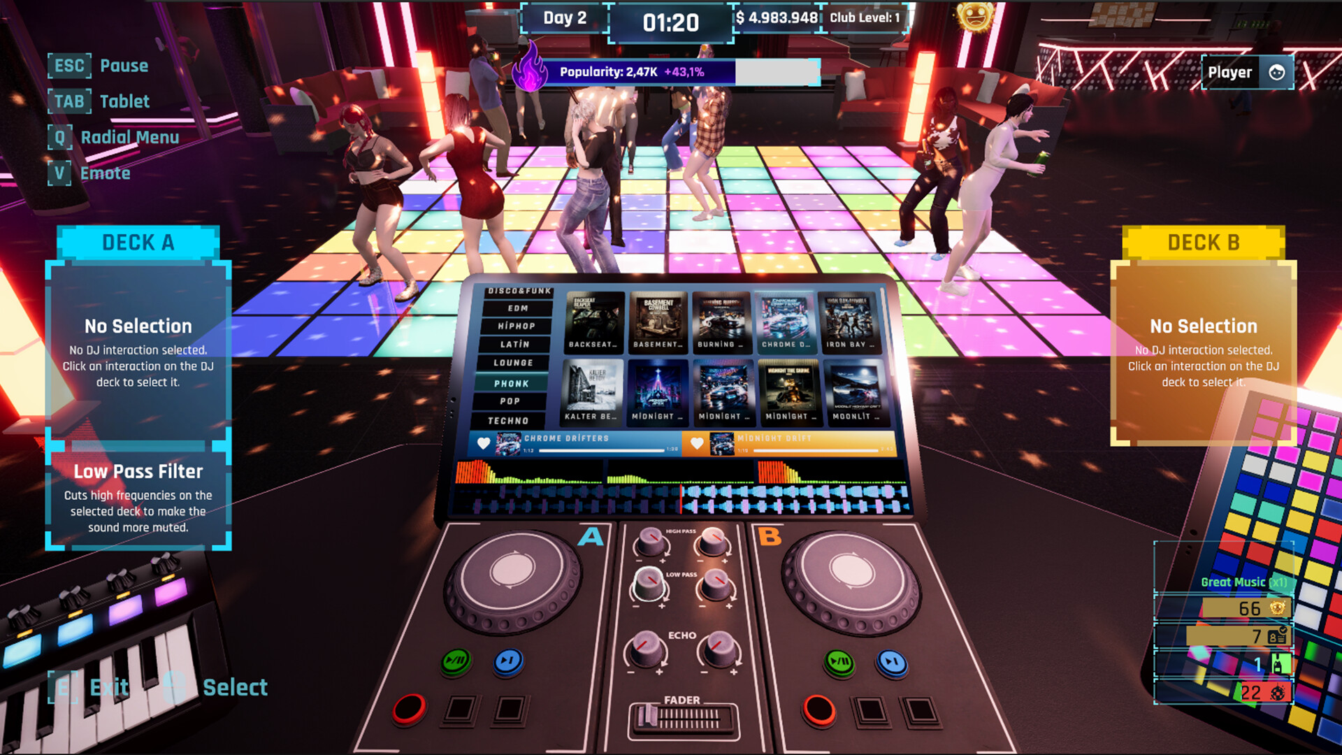 夜店模拟器：派对之王/Night Club Simulator: Party King 游戏截图 2