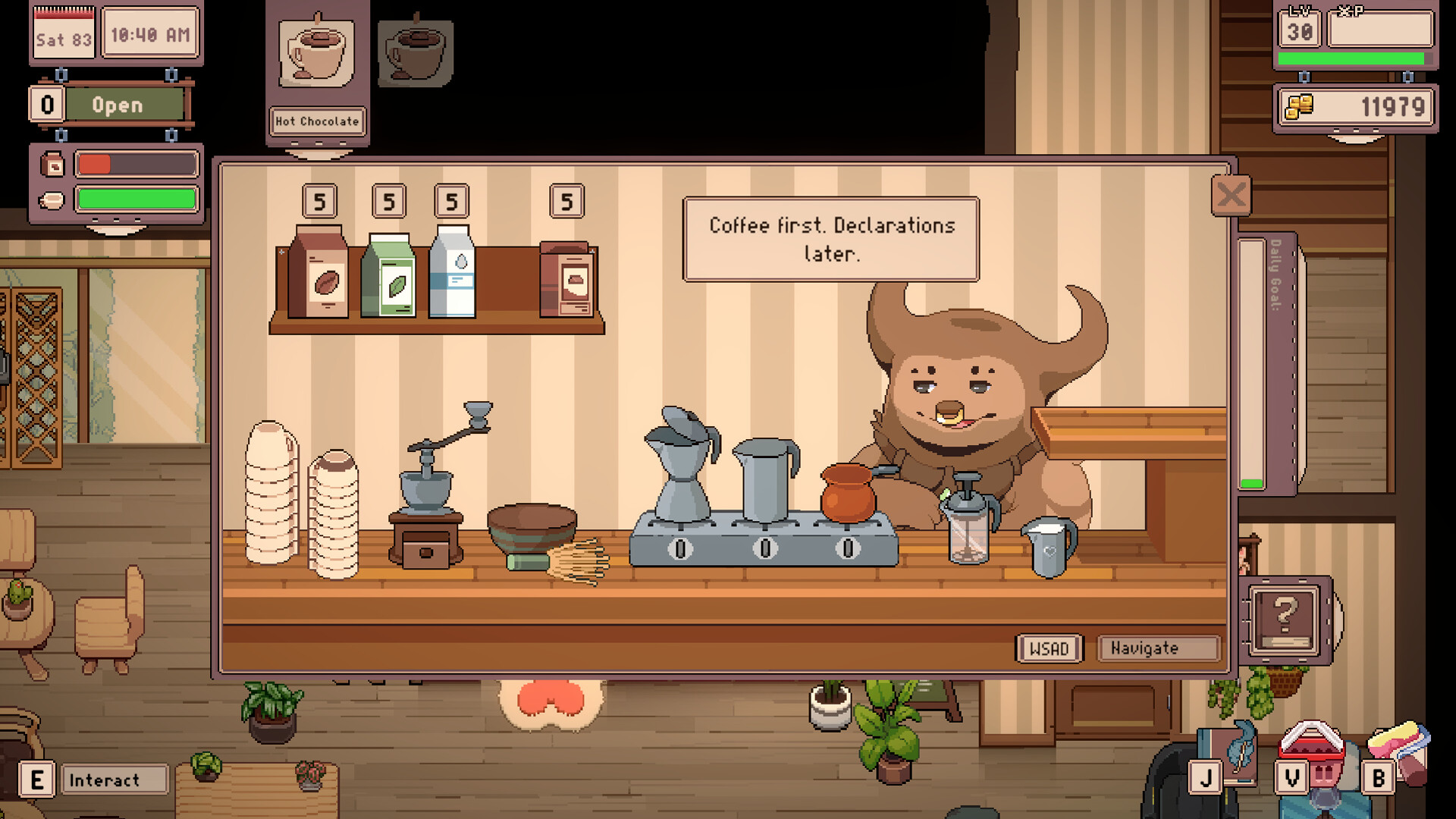Tailside：治愈咖啡馆/Tailside: Cozy Cafe Sim 游戏截图 1