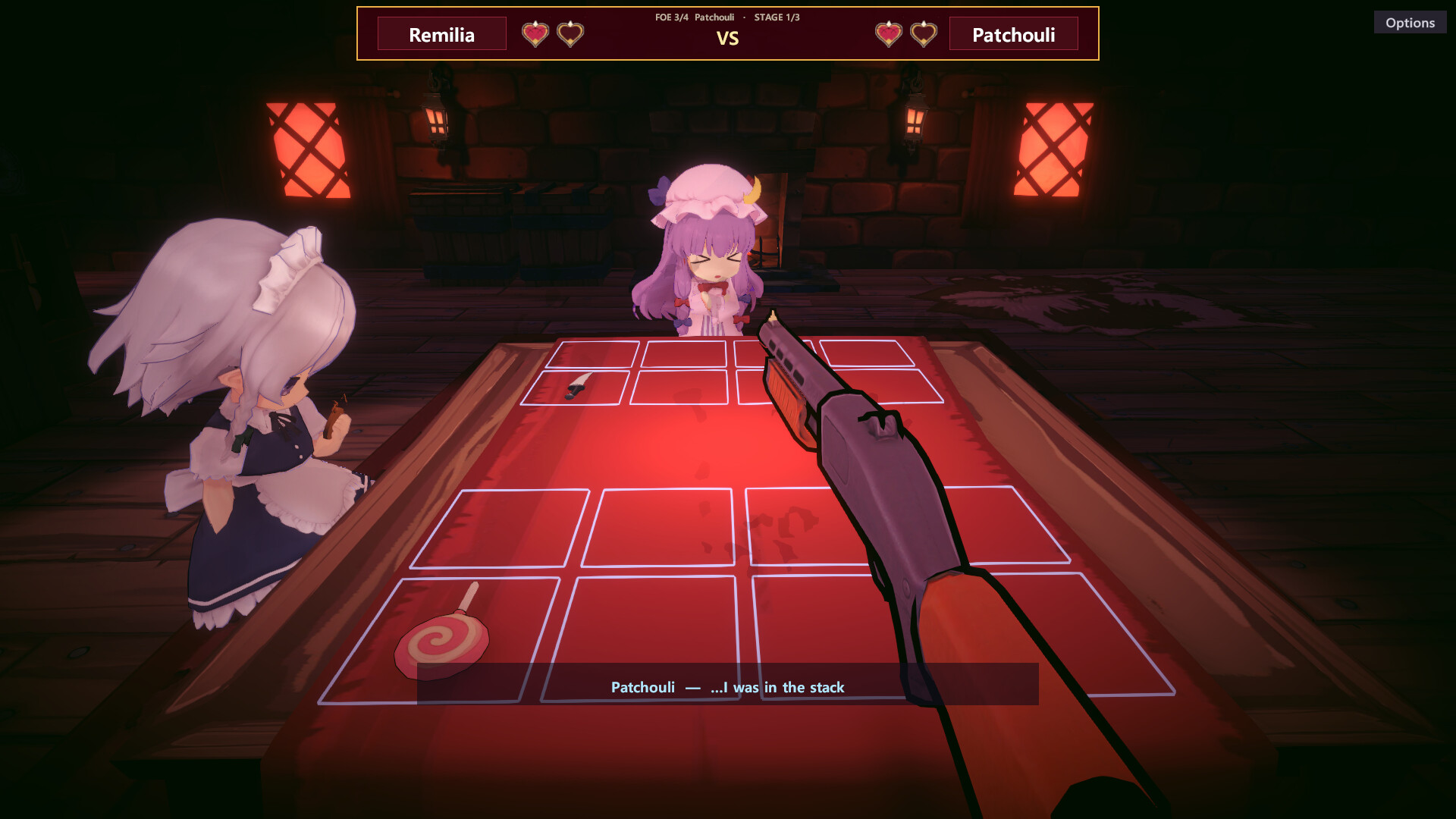 东方俄罗斯轮盘/Touhou Russian Roulette 游戏截图 1