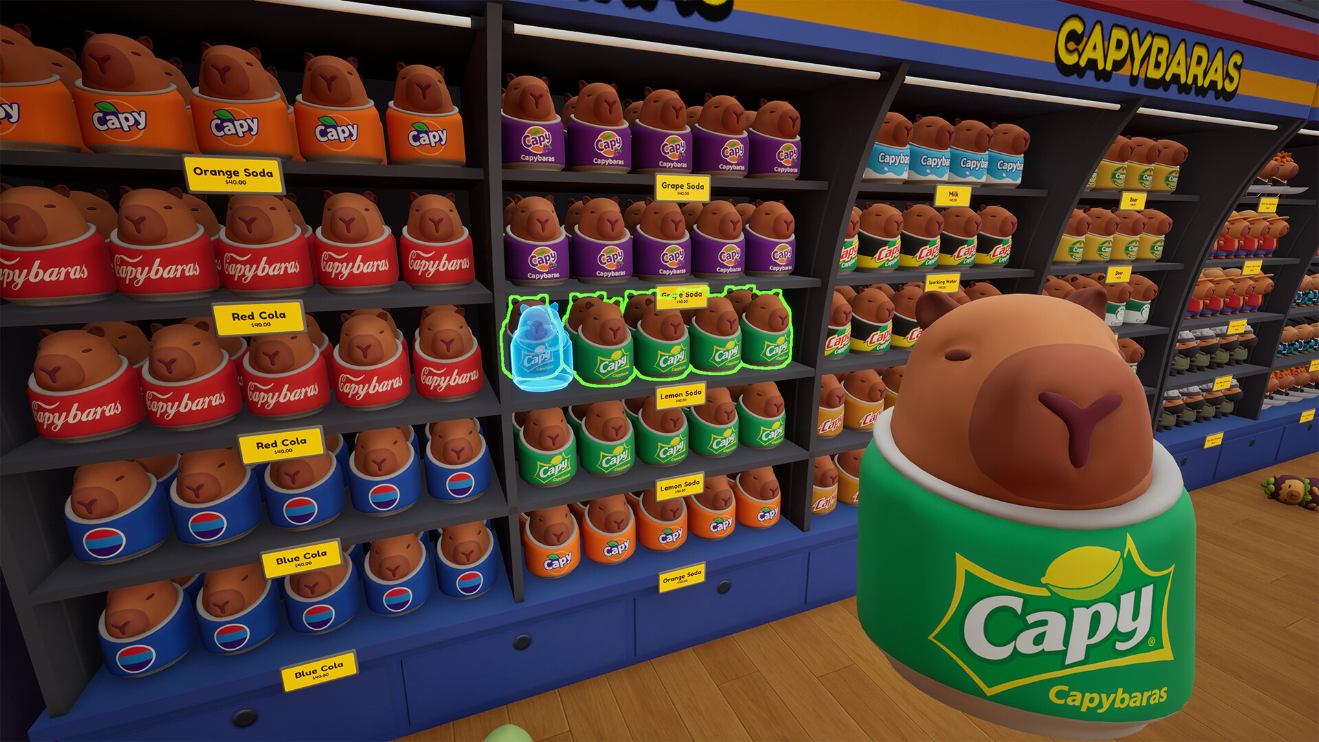 整理水豚玩具店/Sort The Capybaras 游戏截图 3