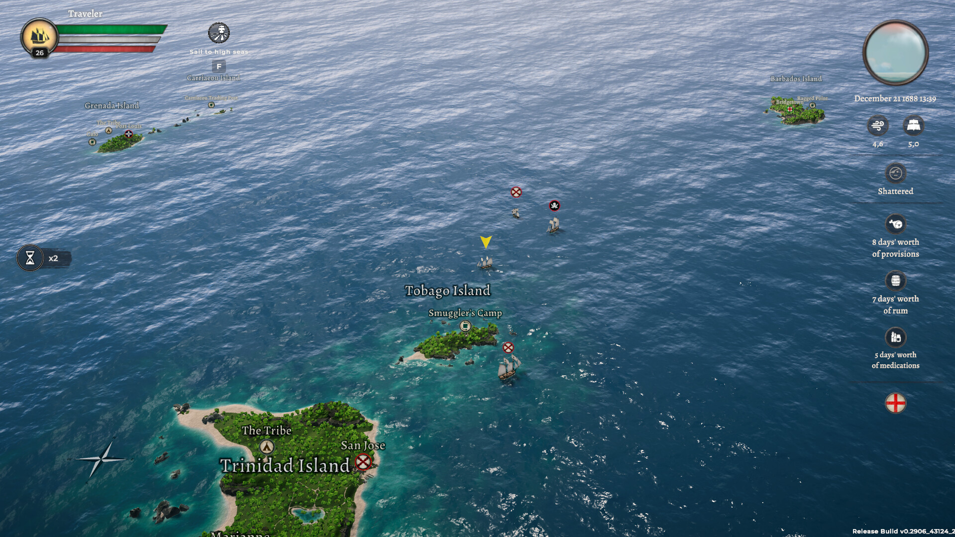 海盗宝藏/Corsairs Legacy - Pirate Action RPG & Sea Battles 游戏截图 1