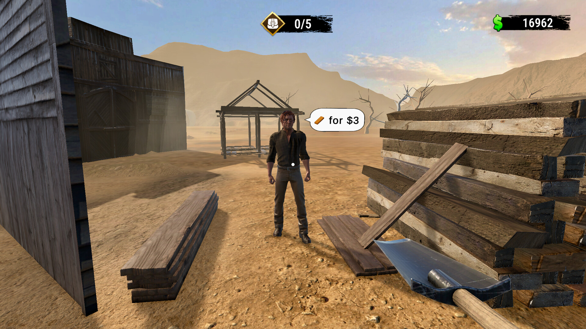 狂野西部矿工模拟器/Wild West Miner Simulator 游戏截图 3