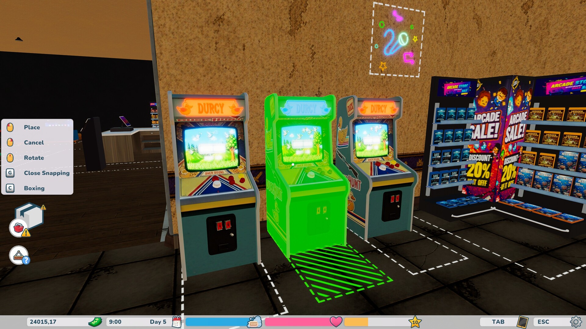 复古街机厅/Retro Arcade Shop Simulator 新游发布 游戏截图 2