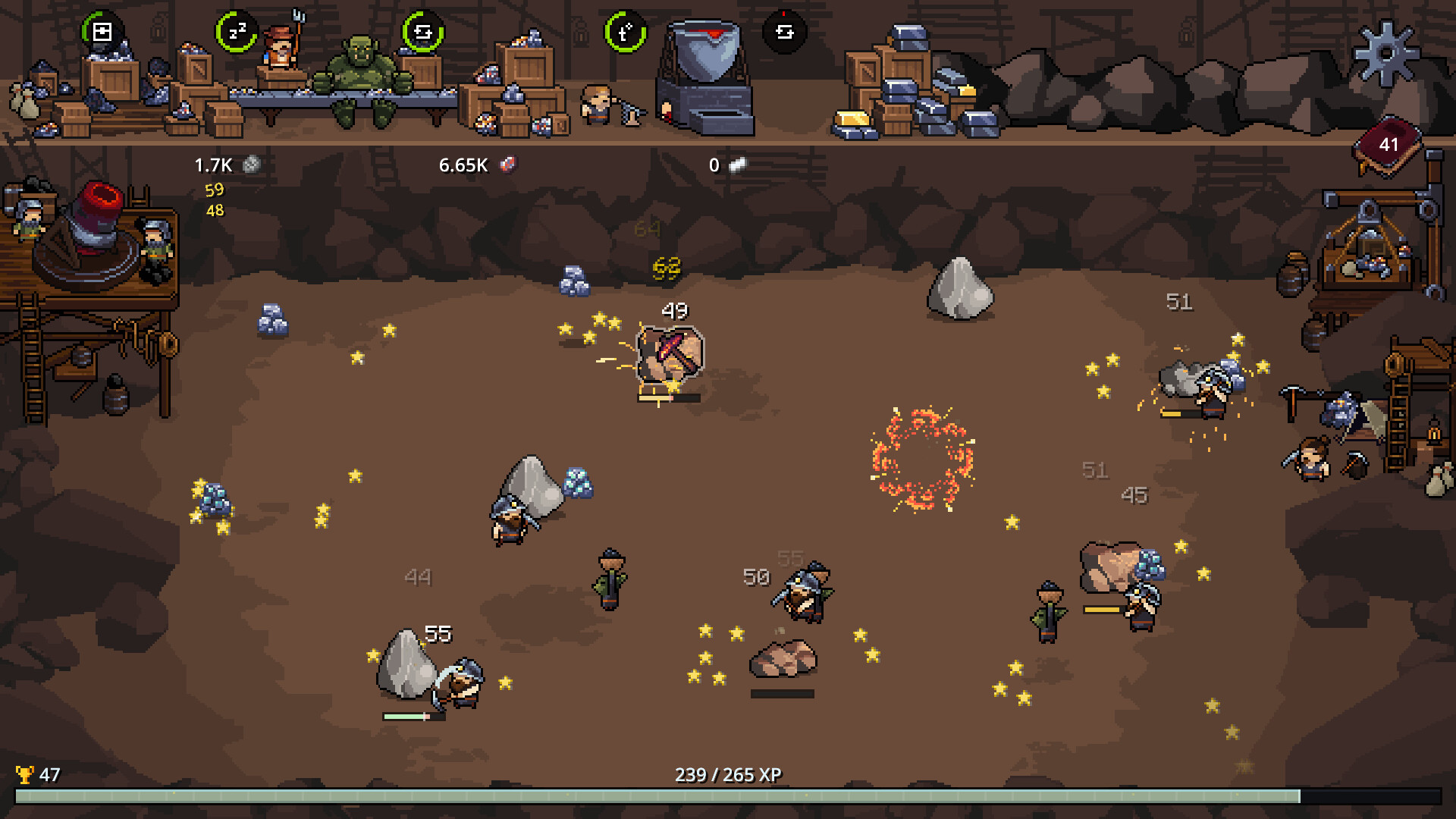幻想矿工:深渊挂机/Fantasy Miner: Idle Depths 游戏截图 4