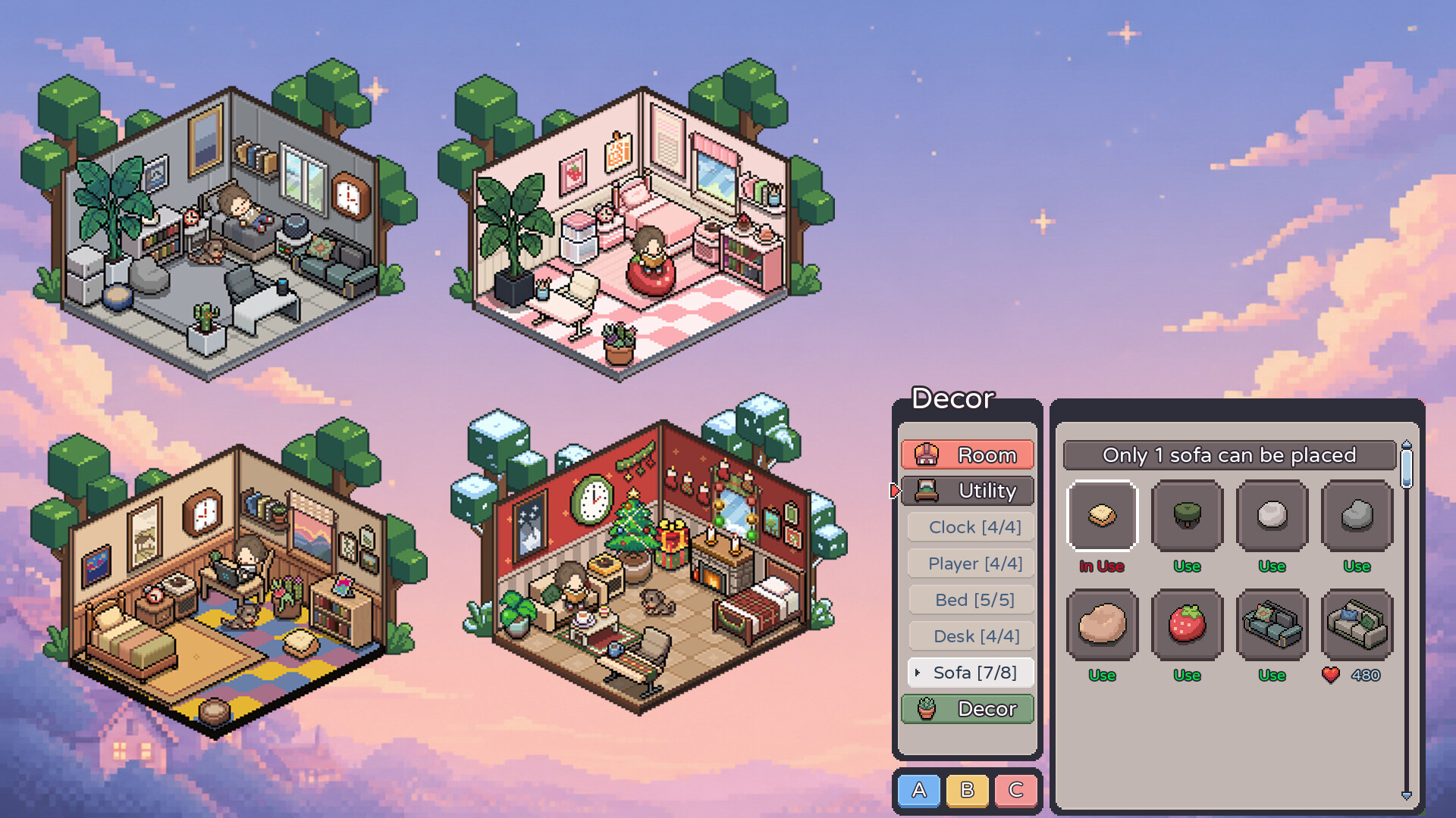 Dwellune:舒适专注空间/Dwellune: A Cozy Focus Room 游戏截图 2