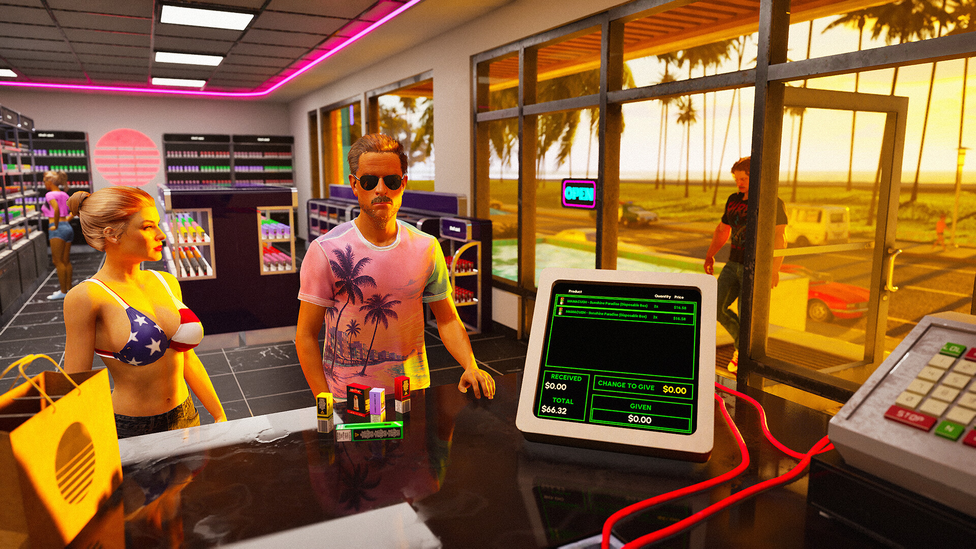 电子烟店：迈阿密/Vape Store Miami 游戏截图 1