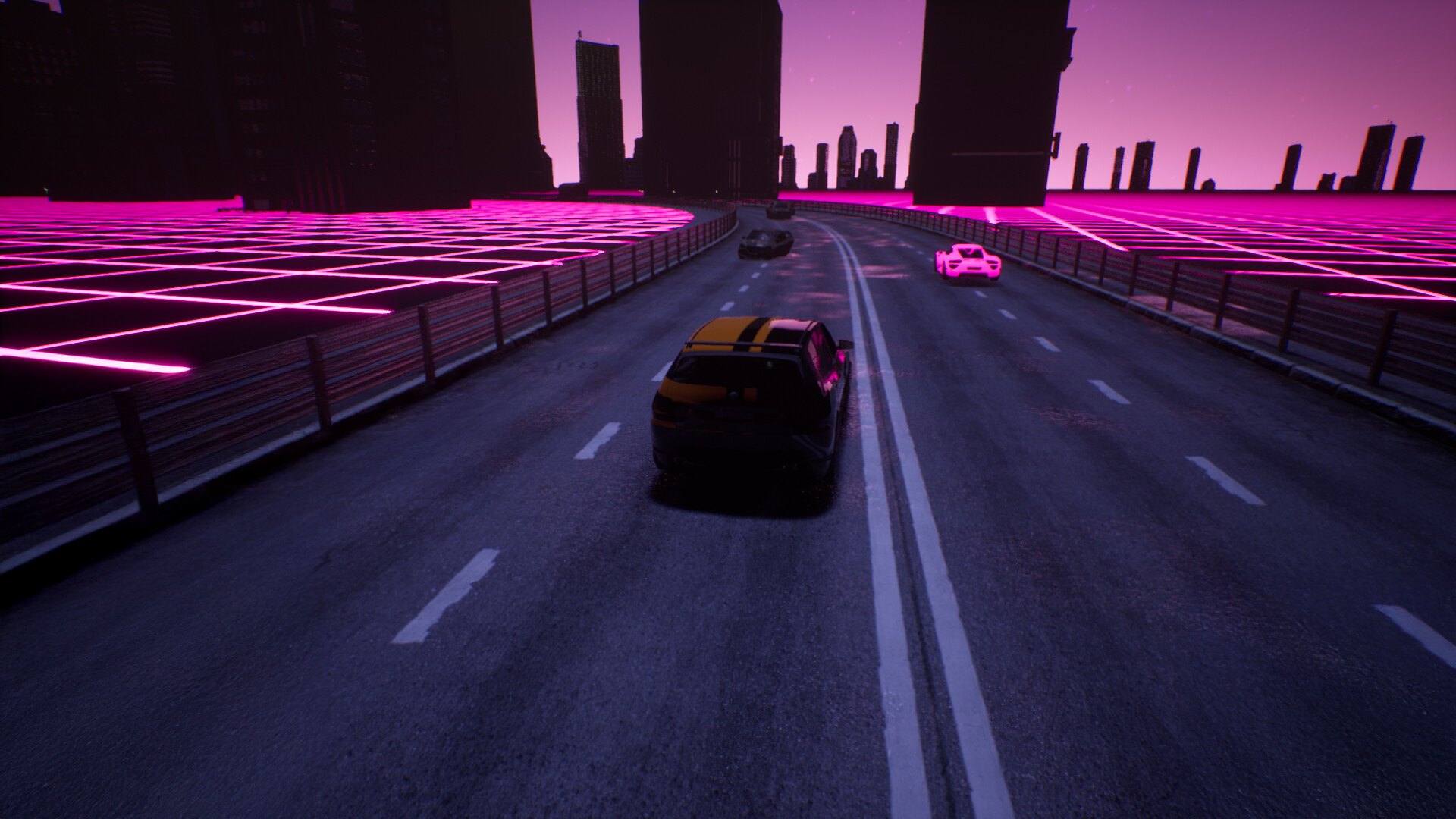 合成波狂飙/Synthwave Burnout 游戏截图 4