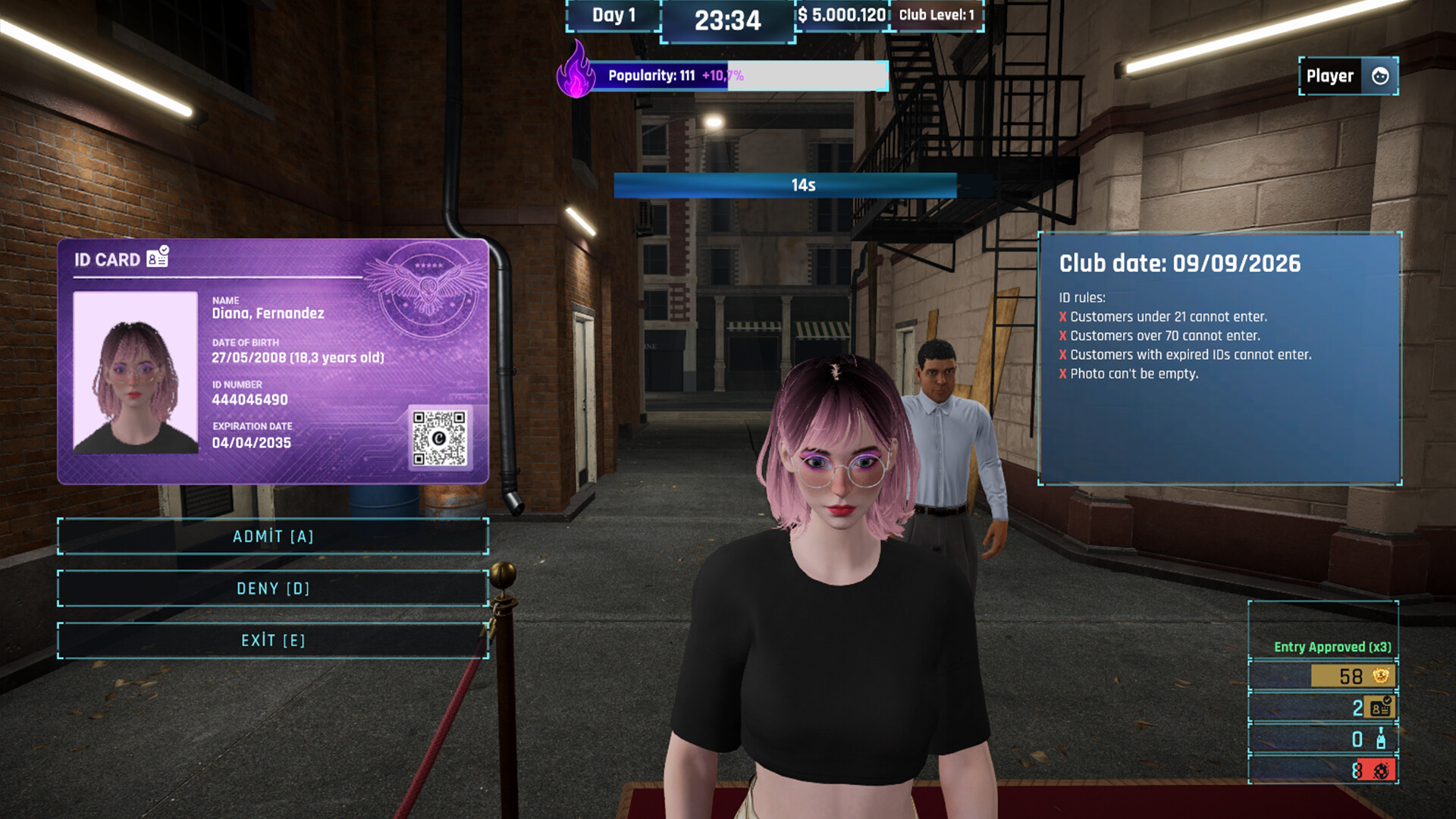 夜店模拟器：派对之王/Night Club Simulator: Party King 游戏截图 5