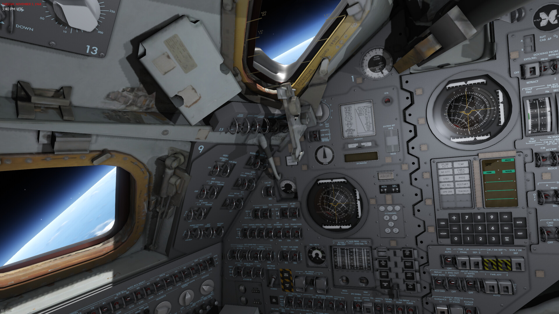 重返大气层：太空飞行模拟器/Reentry - A Space Flight Simulator 游戏截图 1
