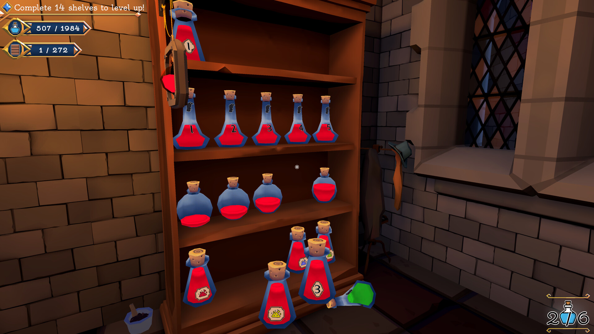 猫咪又把药水打翻了/Shelve the Potions! 游戏截图 2