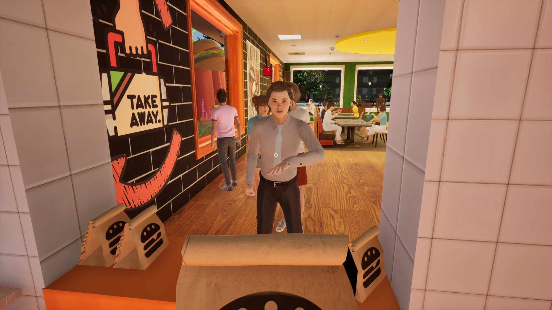 汉堡轮班：团队冲刺/Burger Shift: Team Rush 游戏截图 4