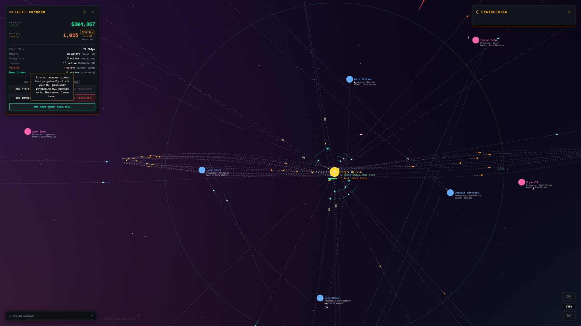 桌面空间：放置舰队/Desk Space: Idle Spacefleet clicker 游戏截图 2